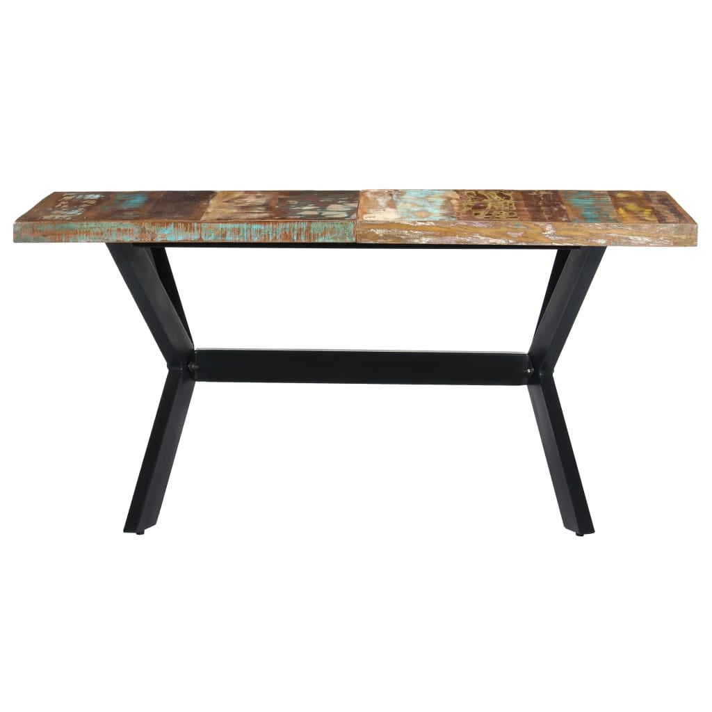 Esstisch Massivholz Mango und Stahlgestell 180 cm