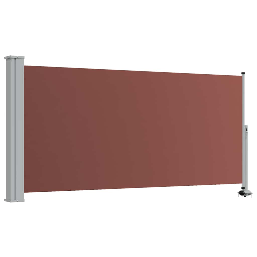 Seitenmarkise 60 x 300 cm 100% Polyester Eisen Stahl