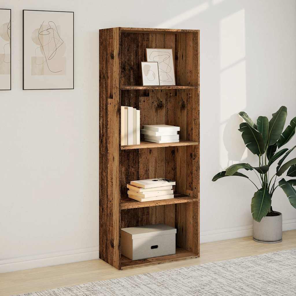 Bücherregal Weiß 80x30x189 cm Holzwerkstoff