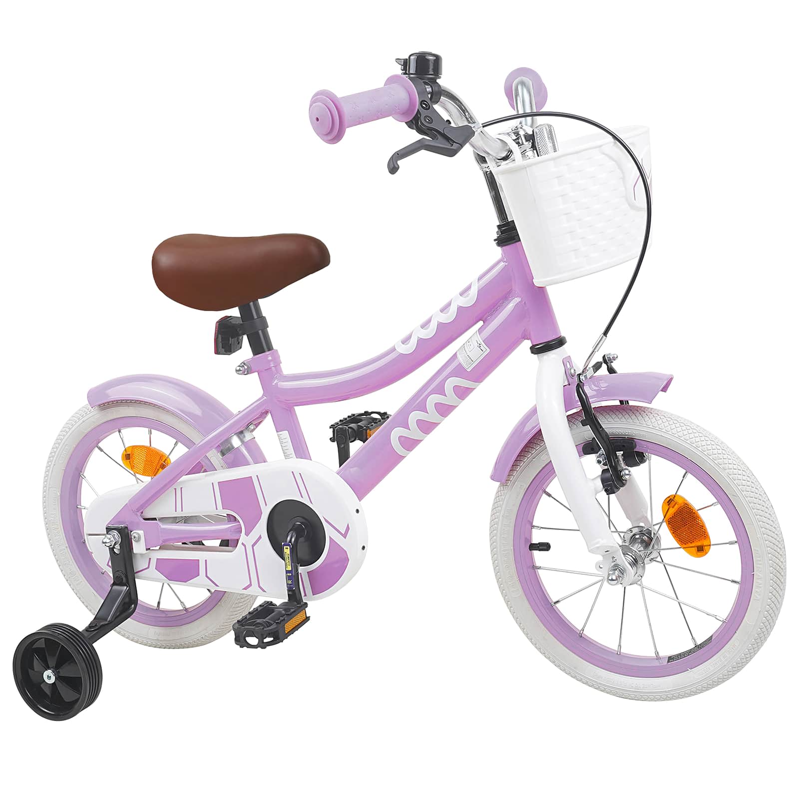 Kinderfahrrad 12 Zoll für 2-4 Jahre alt Rosa