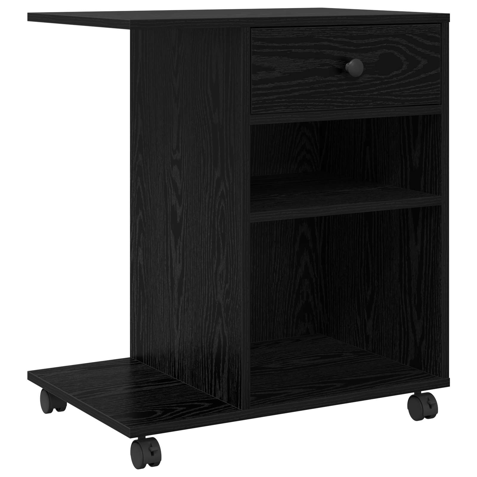 Druckerständer Uni Altholz 60 x 40 x 68.5 cm Holzwerkstoff