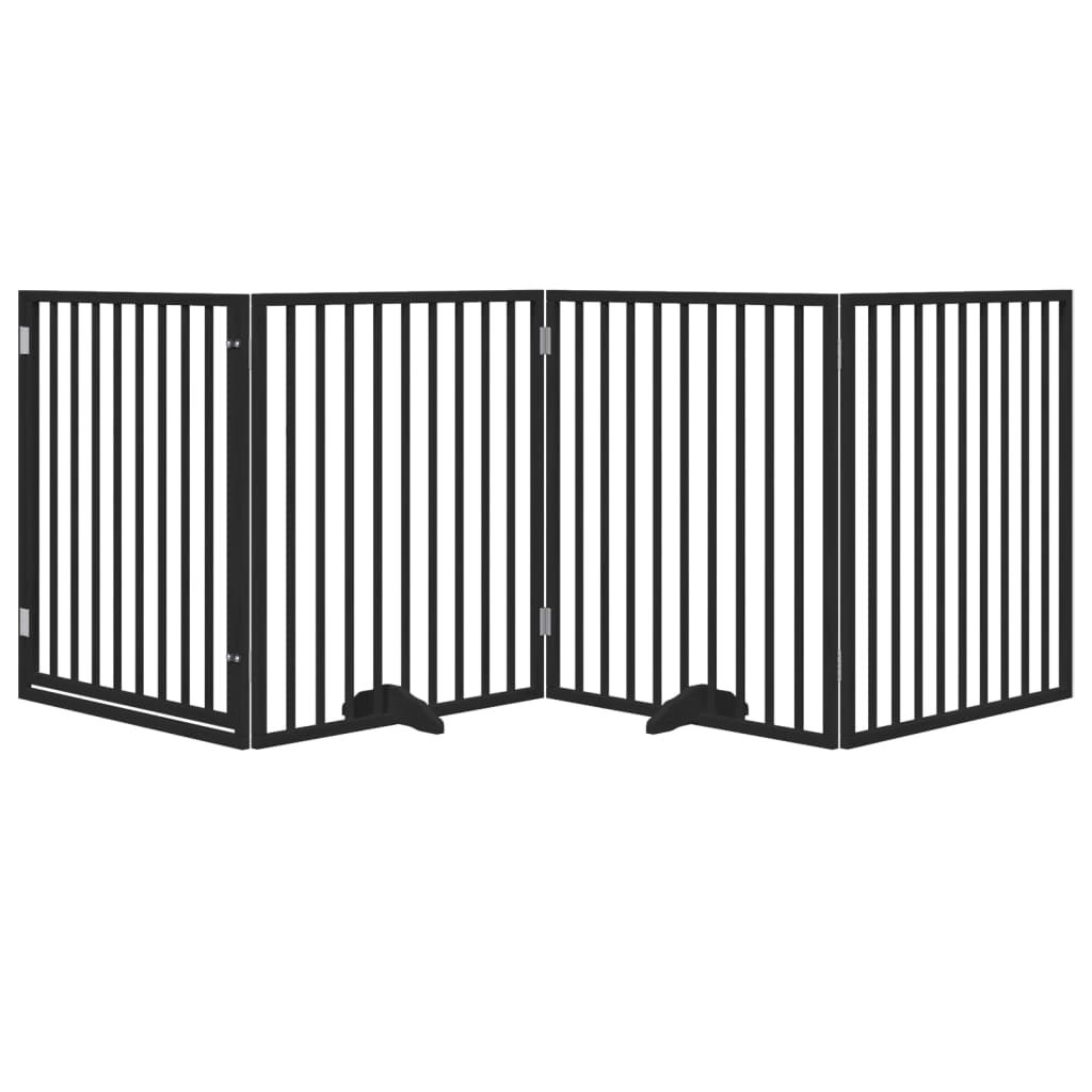 Hundegitter Faltbar 3 Paneele 150 cm Pappelholz