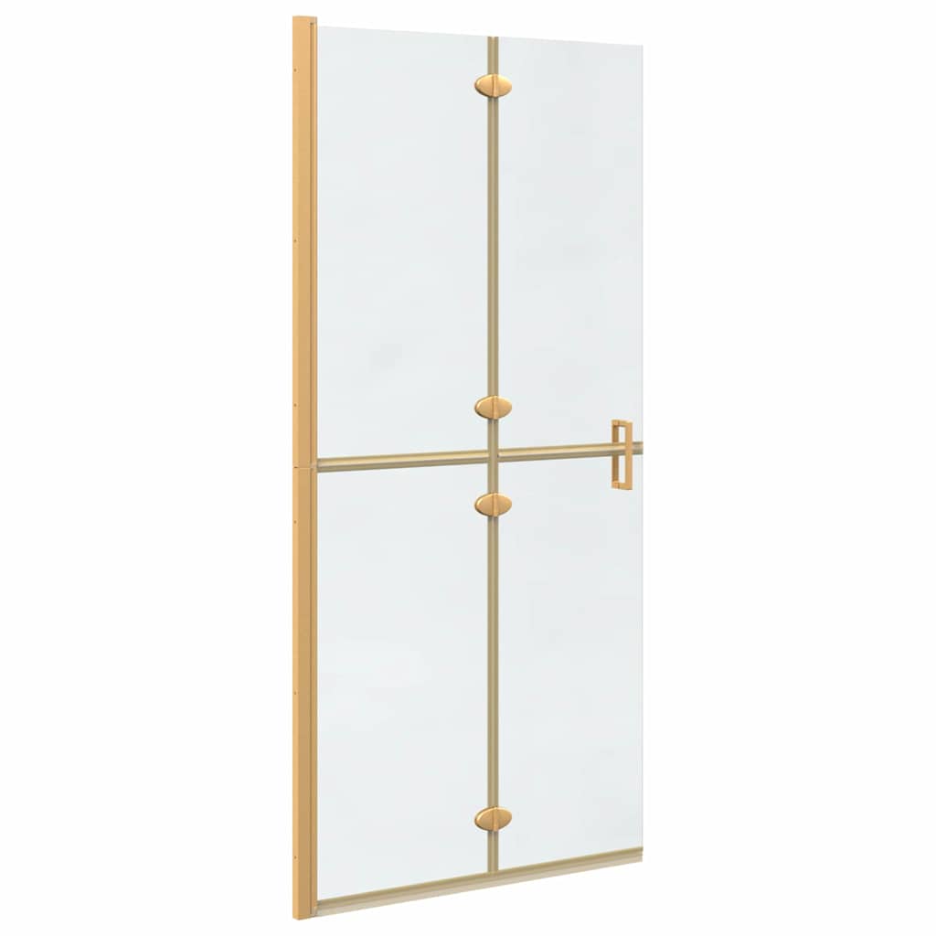 Faltbare begehbare Duschwand Transparentes ESG Glas 70x190 cm