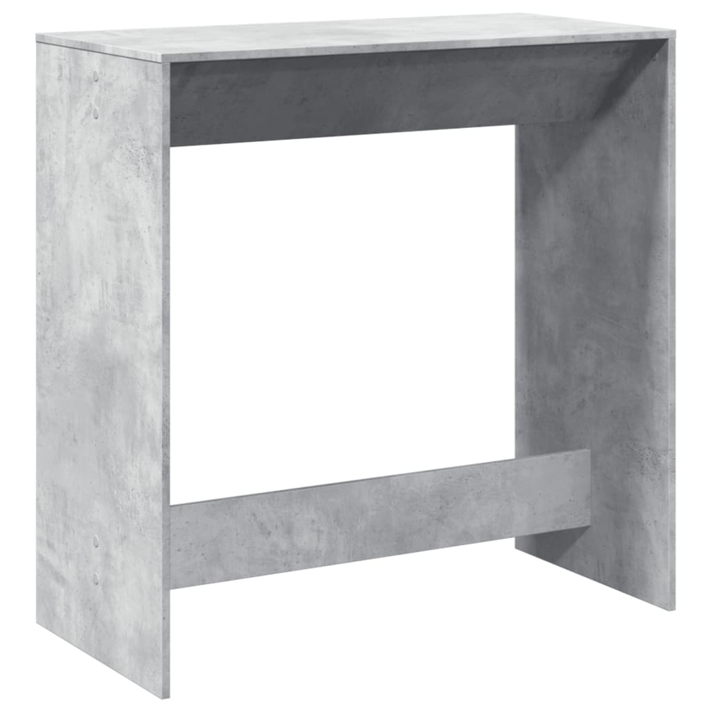Bartisch Schwarz Eichen-Optik 102 x 50 x 103,5 cm Holzwerkstoff