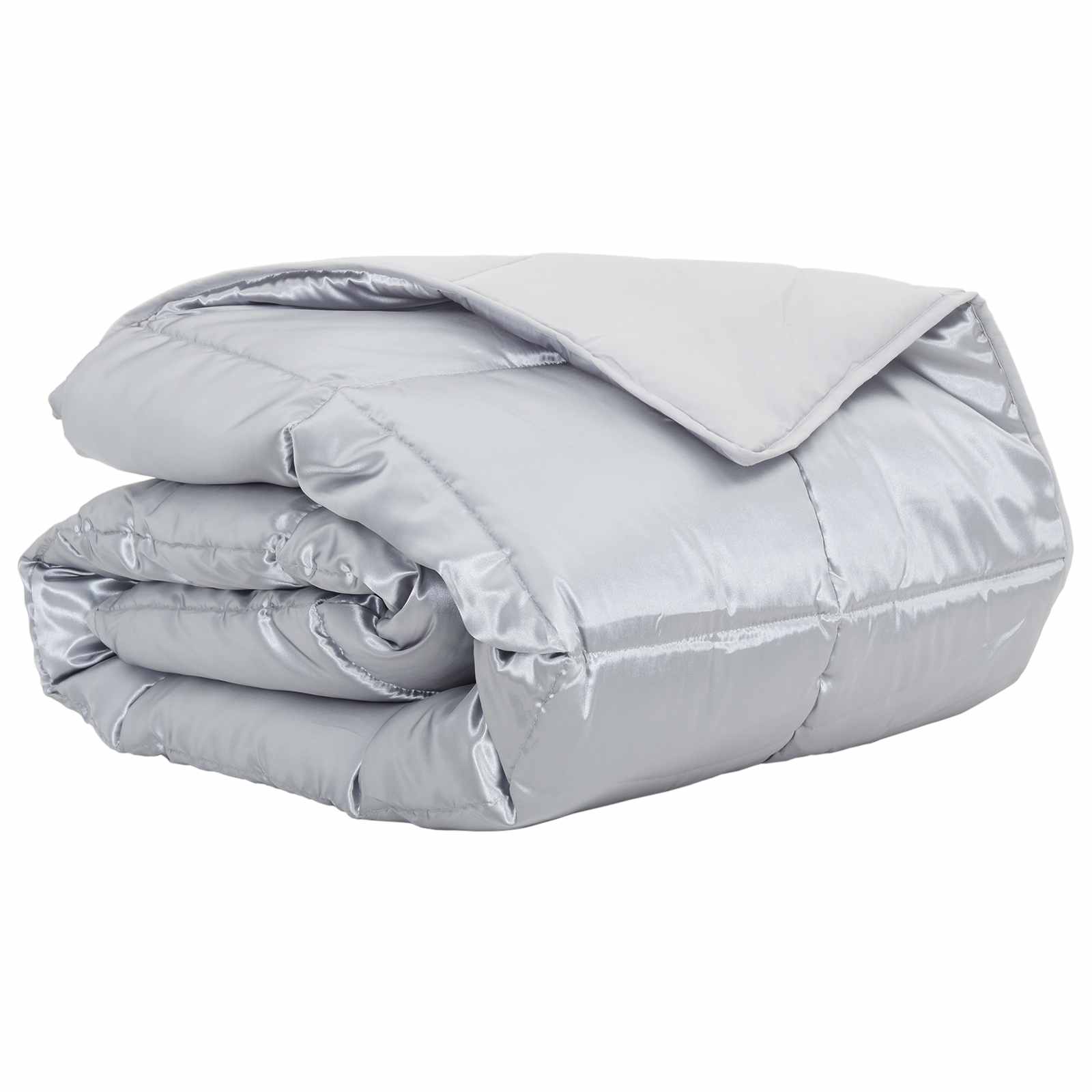 Sommerdecke Gold 135 x 200 cm Satin und Mikrofaser