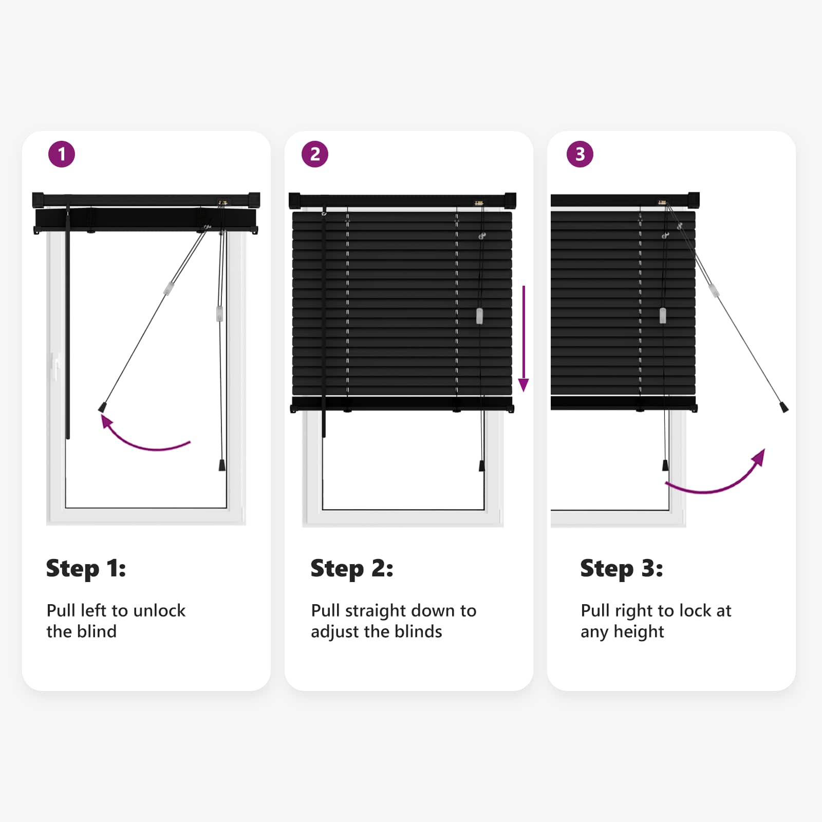 Jalousie Silber Grau 150 x 40 cm 25 mm PVC