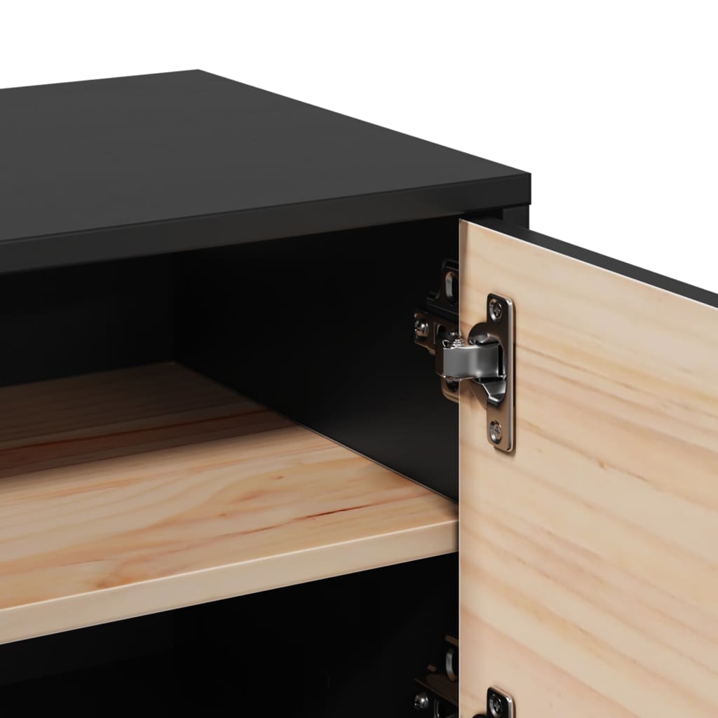 Wandschrank 31,5x30x30 cm Massivholz Kiefer
