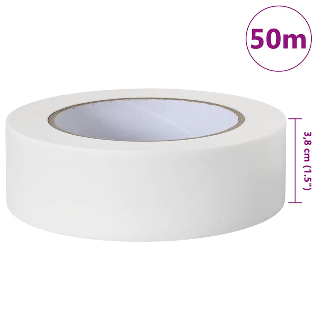 Malerklebebänder 6 pcs Weiß 19mm x 50m Papier