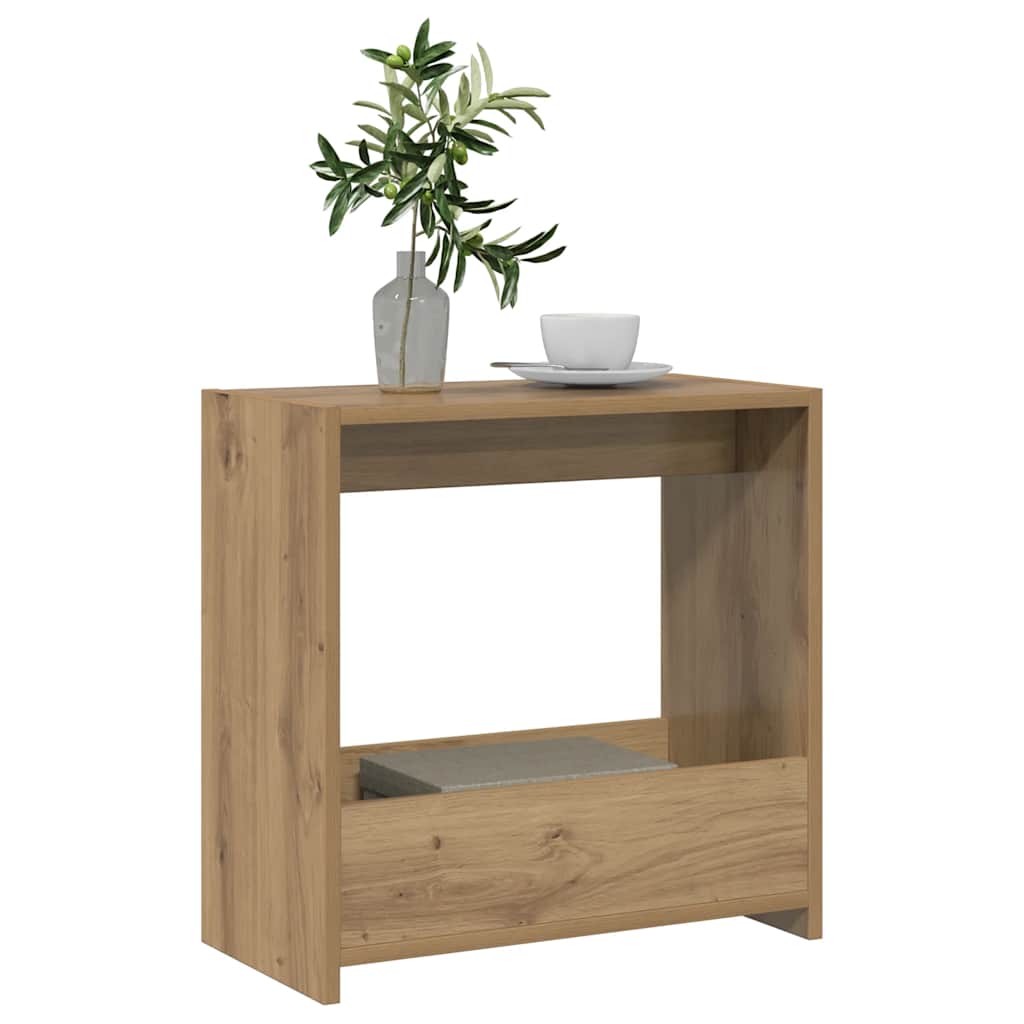 Beistelltisch Weiß 50x26x50 cm Holzwerkstoff