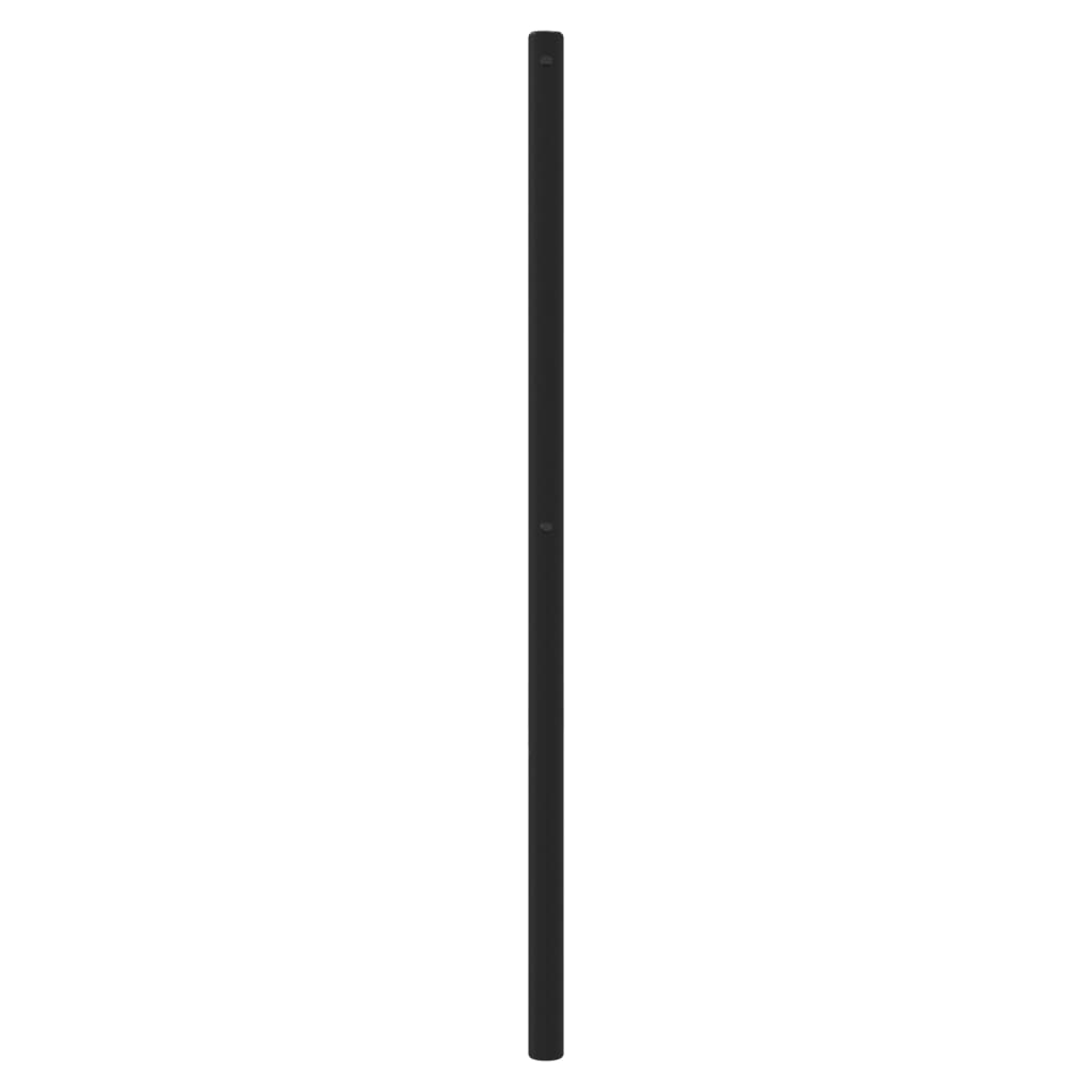 Ersatz-Kopfteil Metall Schwarz 80 cm