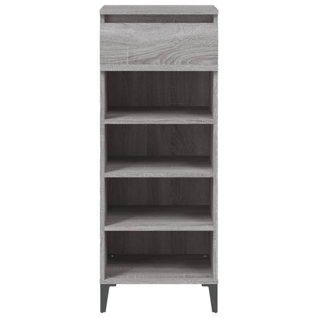 Schuhregal Weiß 40x36x105 cm Holzwerkstoff