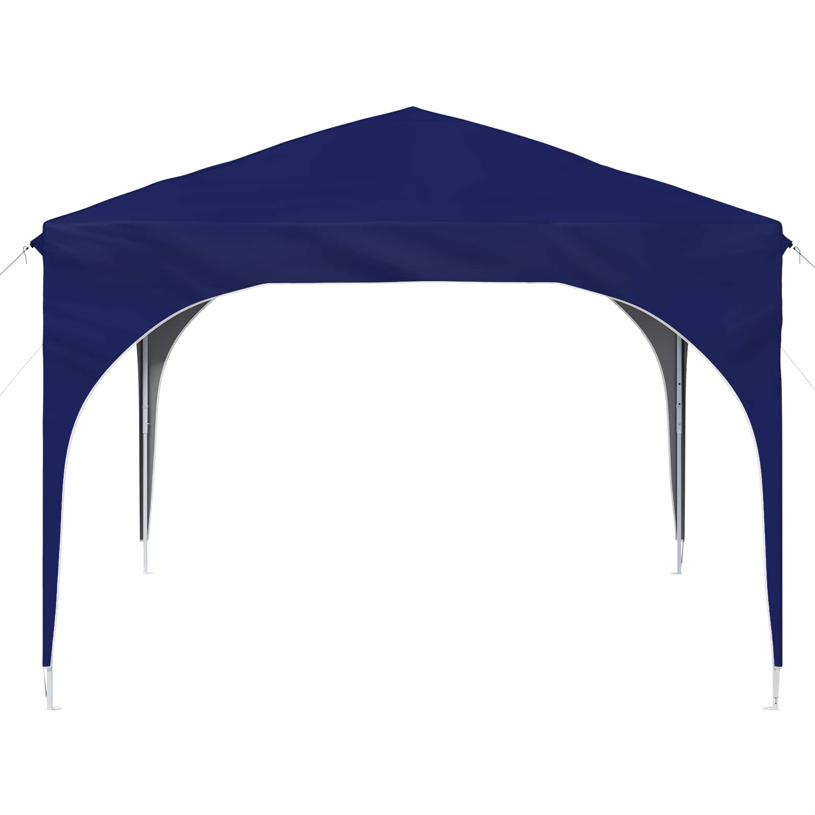 Pop-up Partyzelt 290 x 290 x 245 cm Creme