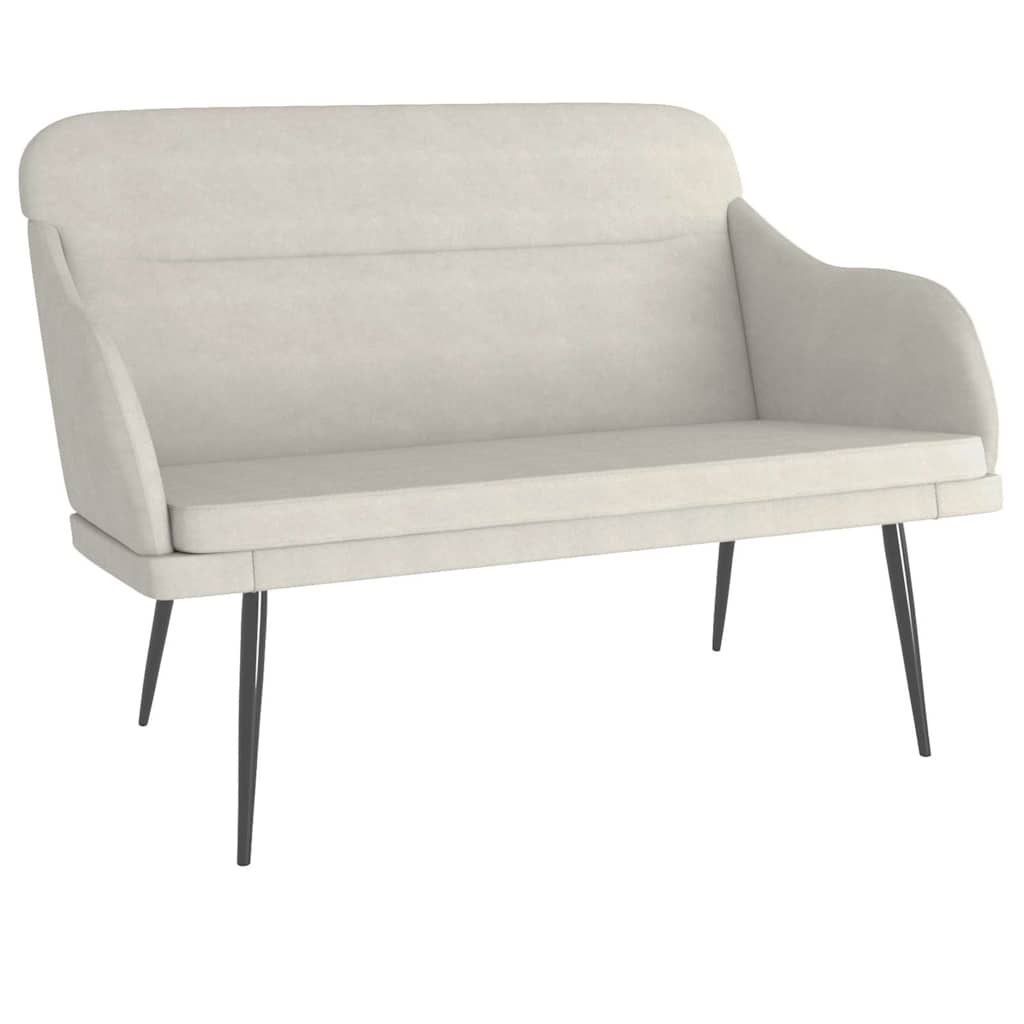 Sitzbank Dunkelgrün 110x76x80 cm Samt