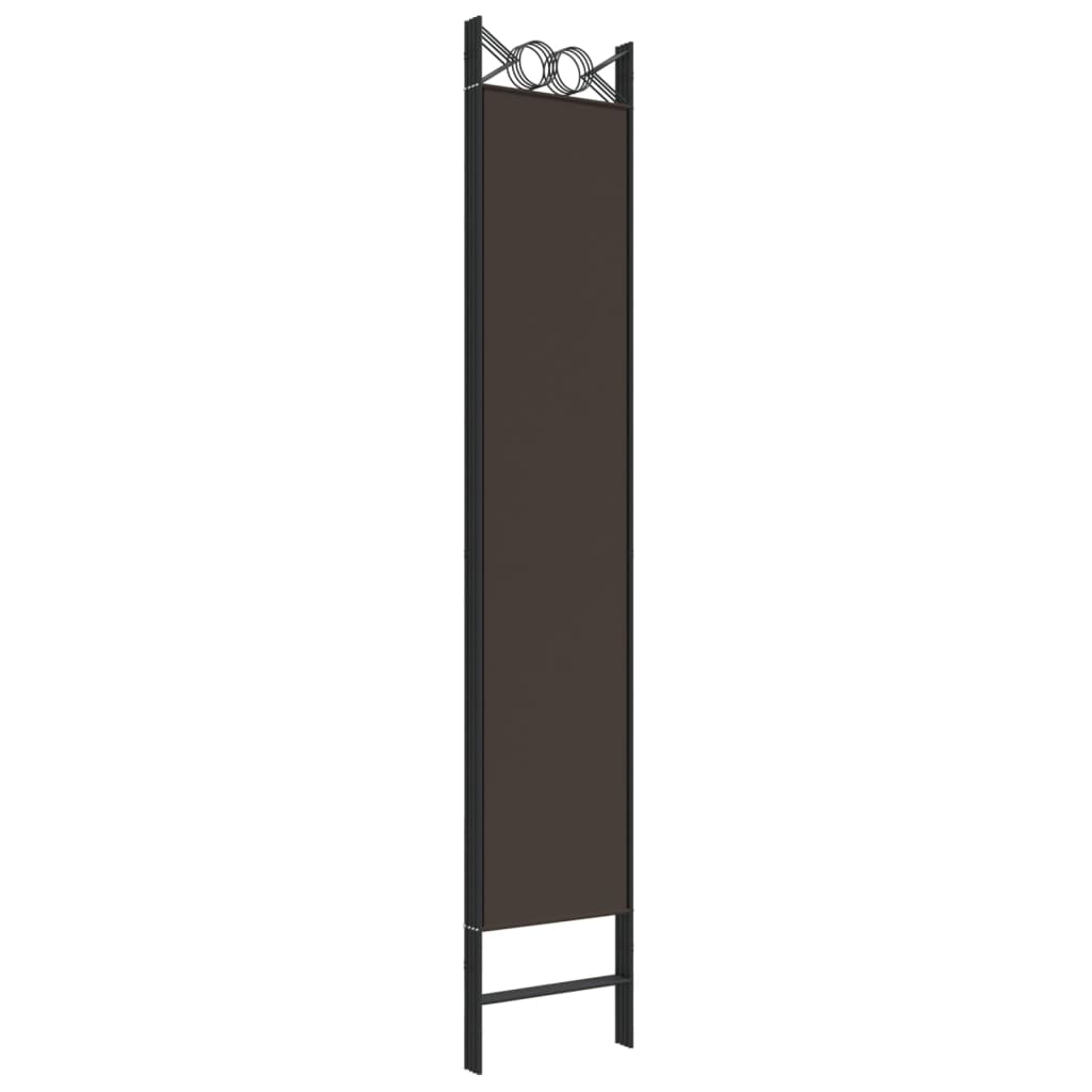 3-teiliger Raumteiler Beige 120 x 200 cm Stoff