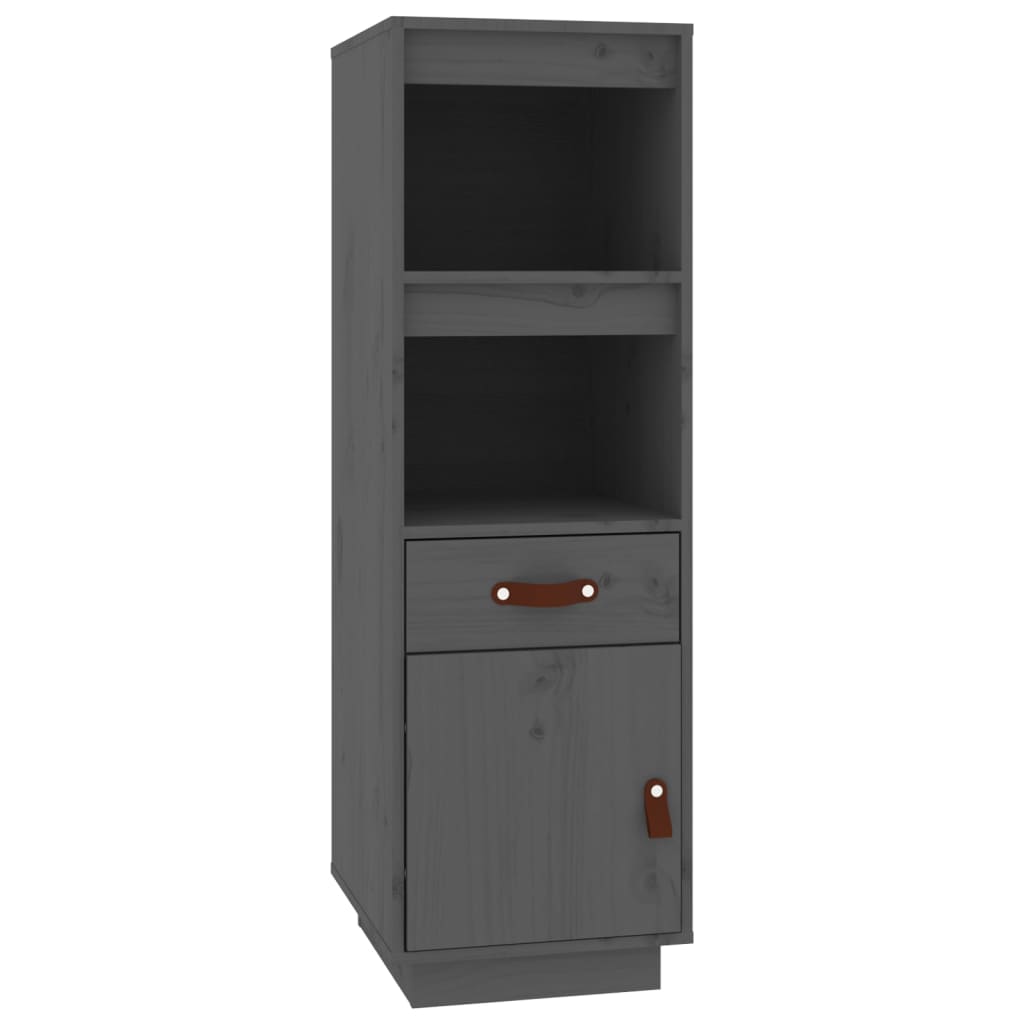 Highboard 34x40x108,5 cm Massivholz Kiefer