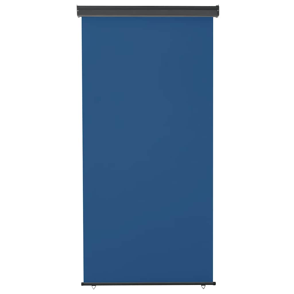 Balkon Seitenmarkise 60 x 250 cm 100% Polyester Eisen Stahl
