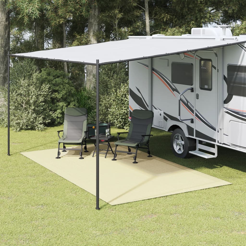 Zeltteppich Anthrazit 4x2 m