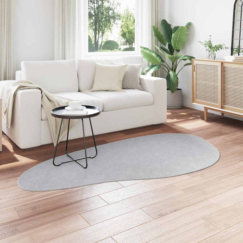 Bereichsteppiche HUARTE Anthrazit 100 x 200 cm Polyester
