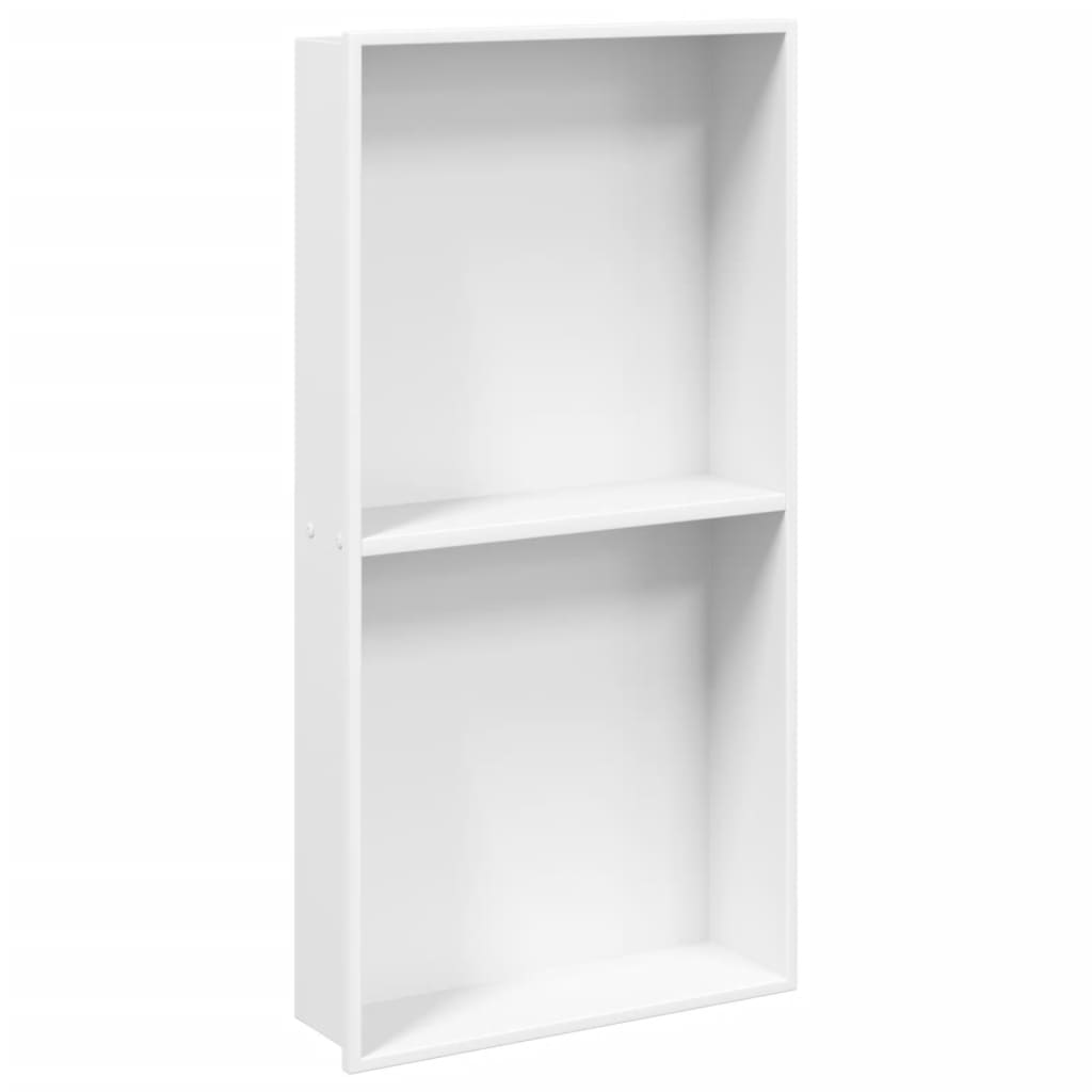 Duschnische Silbern Gebürstet 32x62x9 cm Edelstahl