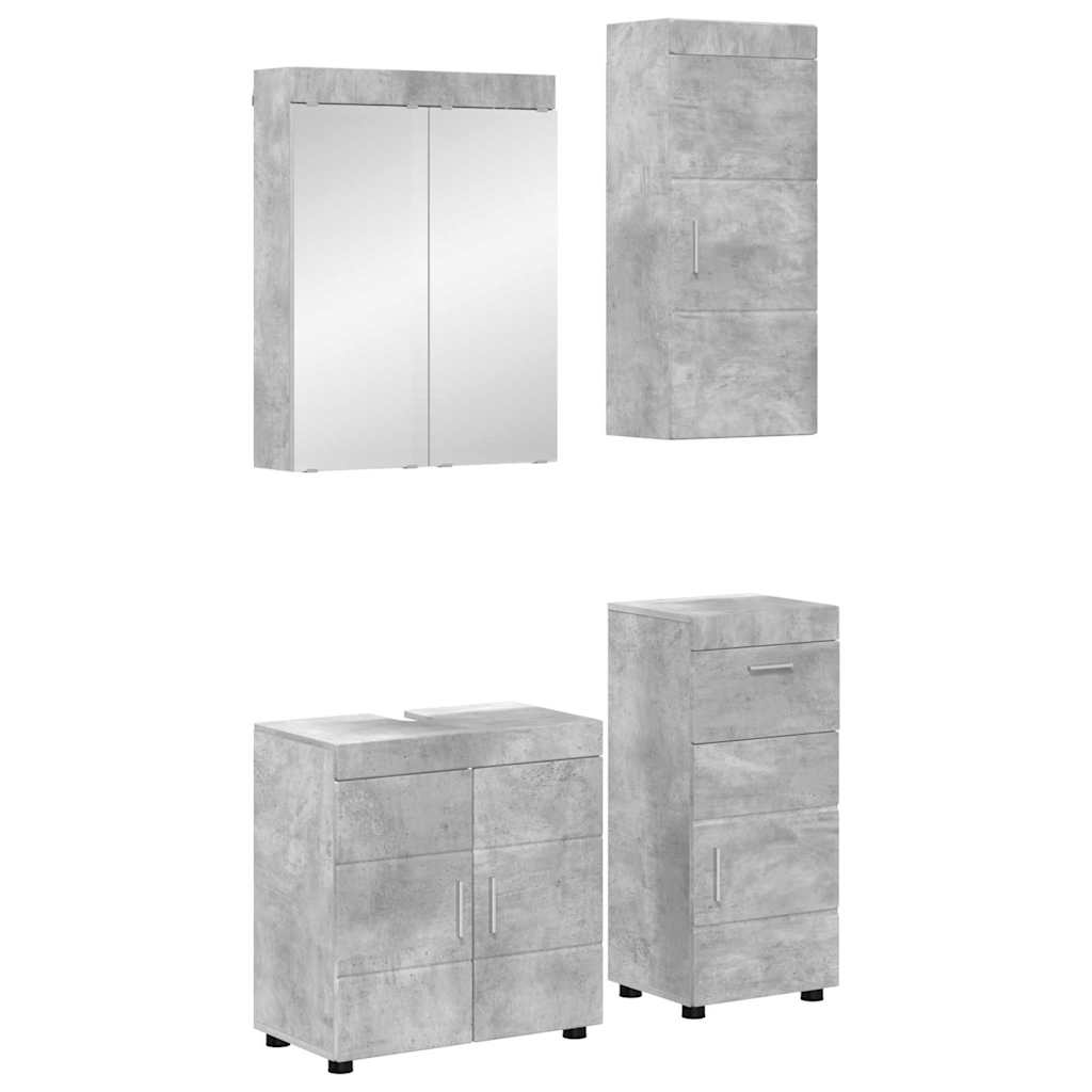 Badezimmermöbel-Set TULUM 2 pcs Weiß 60 x 34 x 63 cm