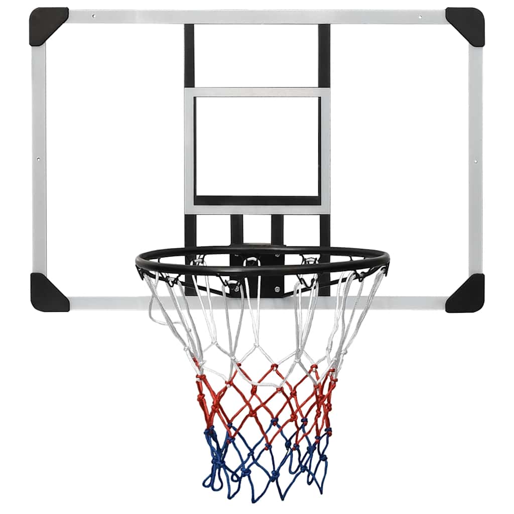 Basketballkorb Transparent 106x69x3 cm Polycarbonat