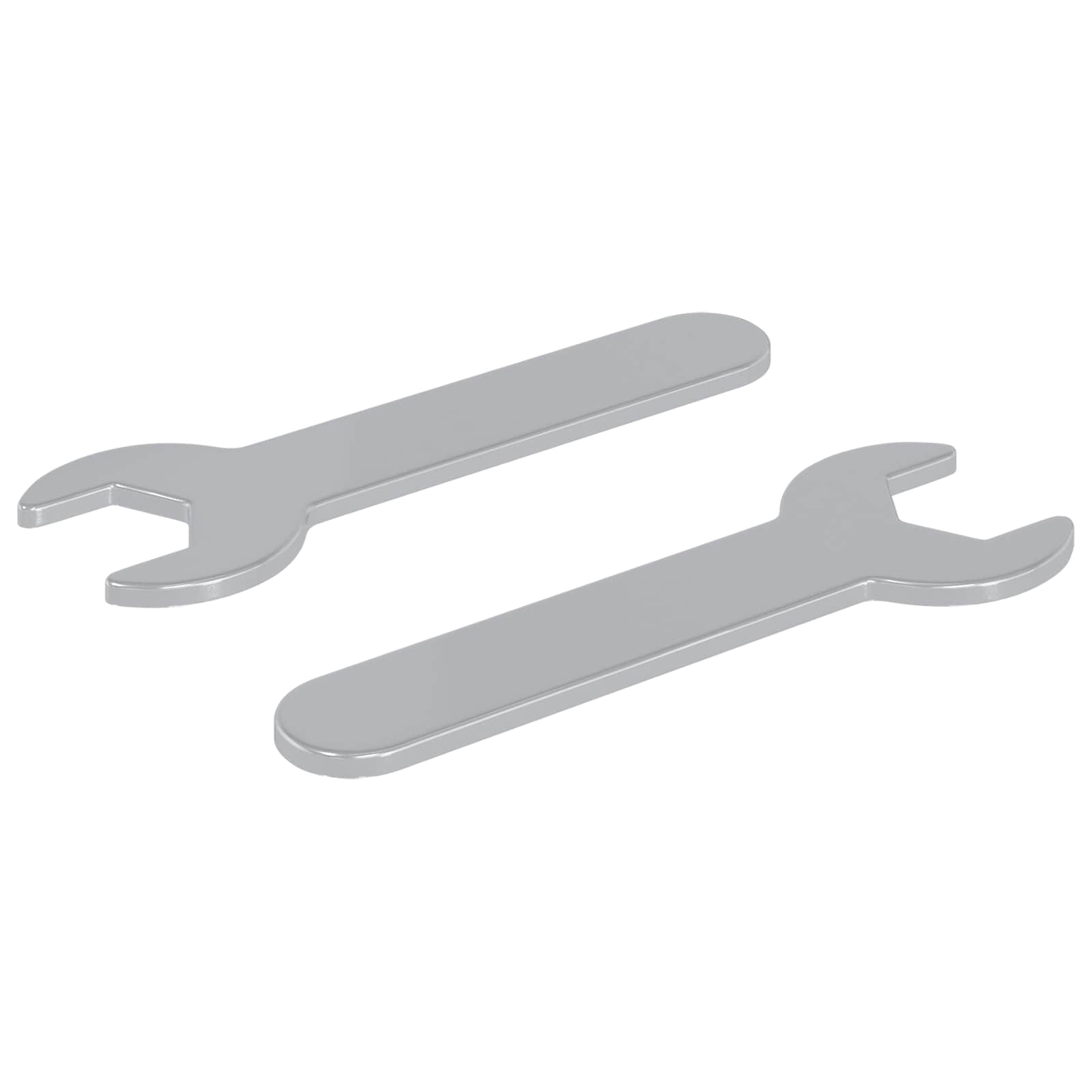 Spanner 2 pcs Silber 10 mm Eisen