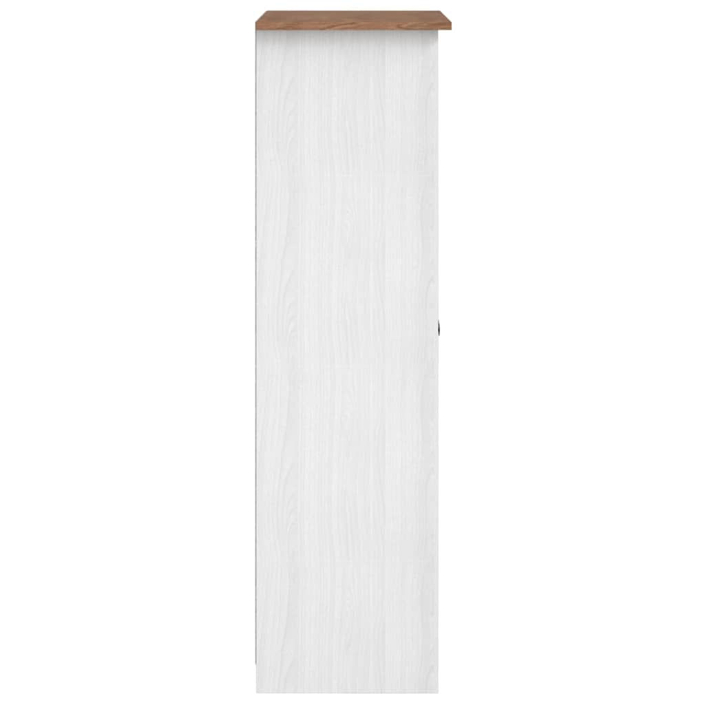 Kleiderschrank 3-Türig 118×50×171,5 cm Kiefer Panama Serie