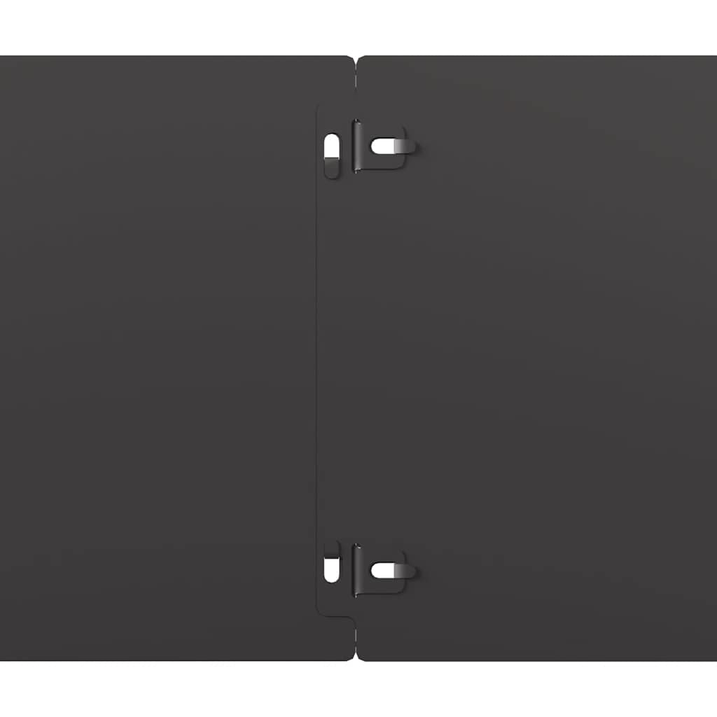 Raseneinfassung 10 pcs 10 x 103 cm Wetterfeststahl Rostig