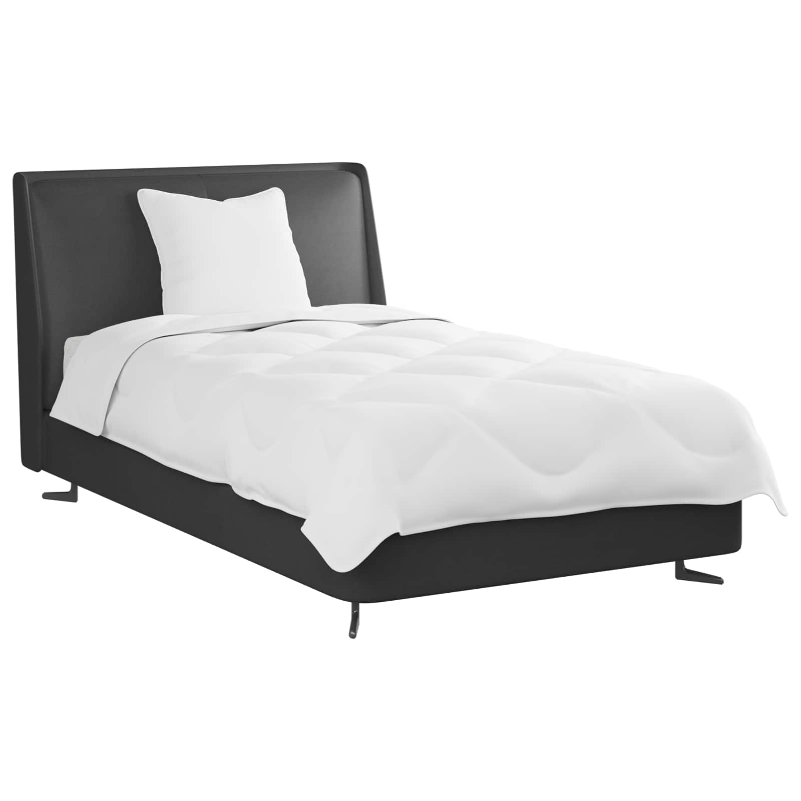Sommerdecke mit Kissen 2 pcs Weiß Mikrofaser