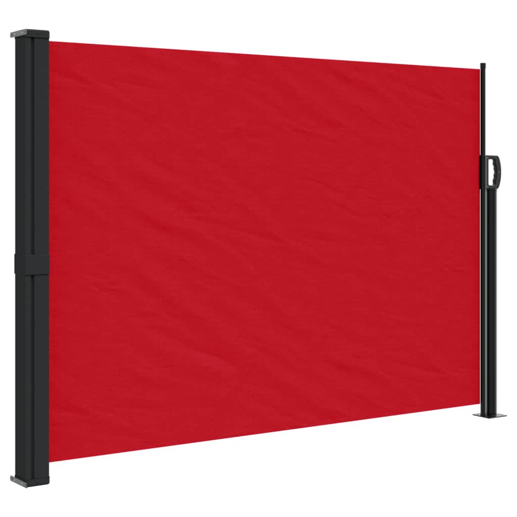 Seitenmarkise Ausziehbar Schwarz 100x300 cm