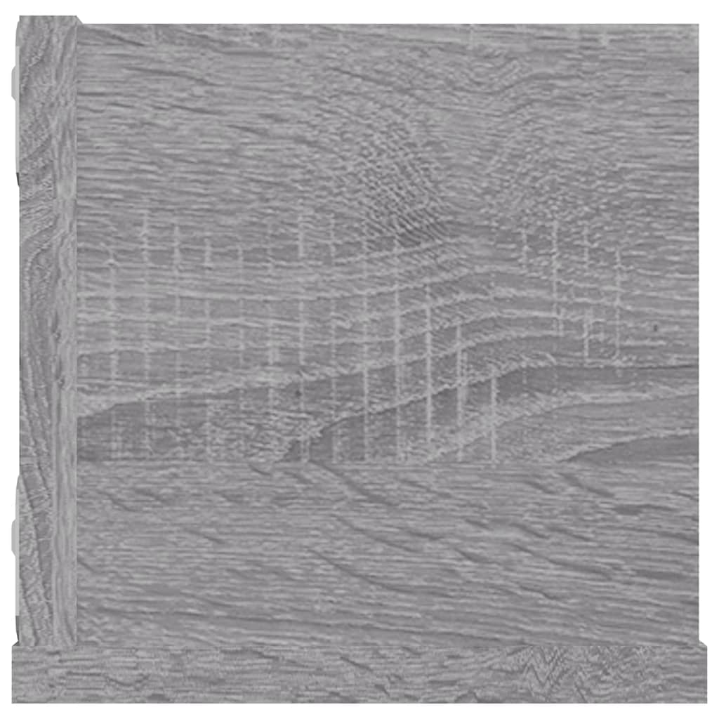 CD-Wandregal Weiß 100x18x18 cm Holzwerkstoff