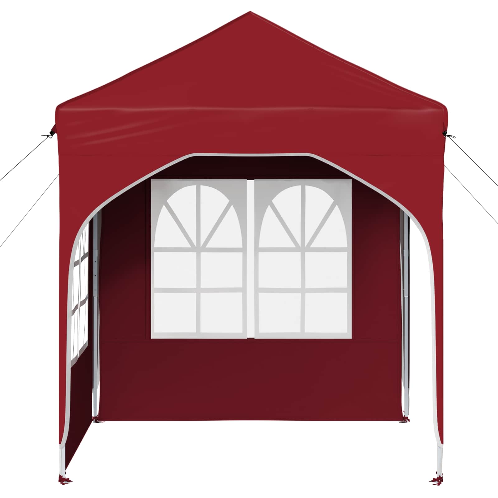Pop-up Partyzelt 194 x 194 x 245 cm Creme