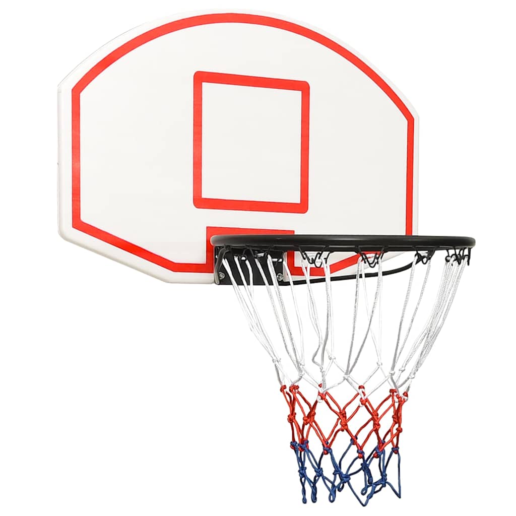 Basketballkorb Weiß 109x71x3 cm Polyethylen