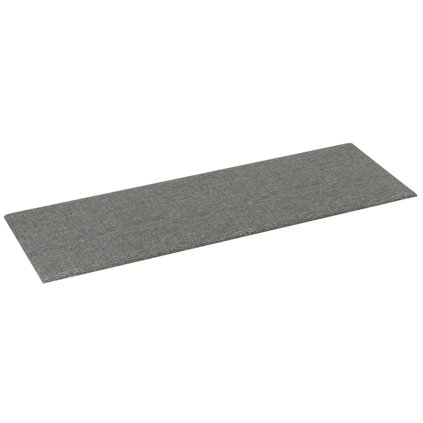 Wandkopfteilen 12 pcs 30 x 15 cm Creme Stoff