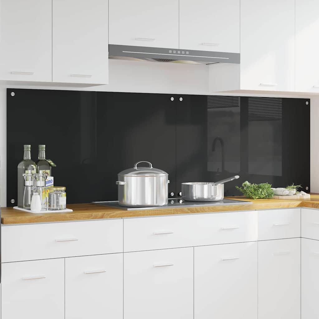 Küchenrückwand 2 pcs Weiß 70 x 40 cm Gehärtetes Glas