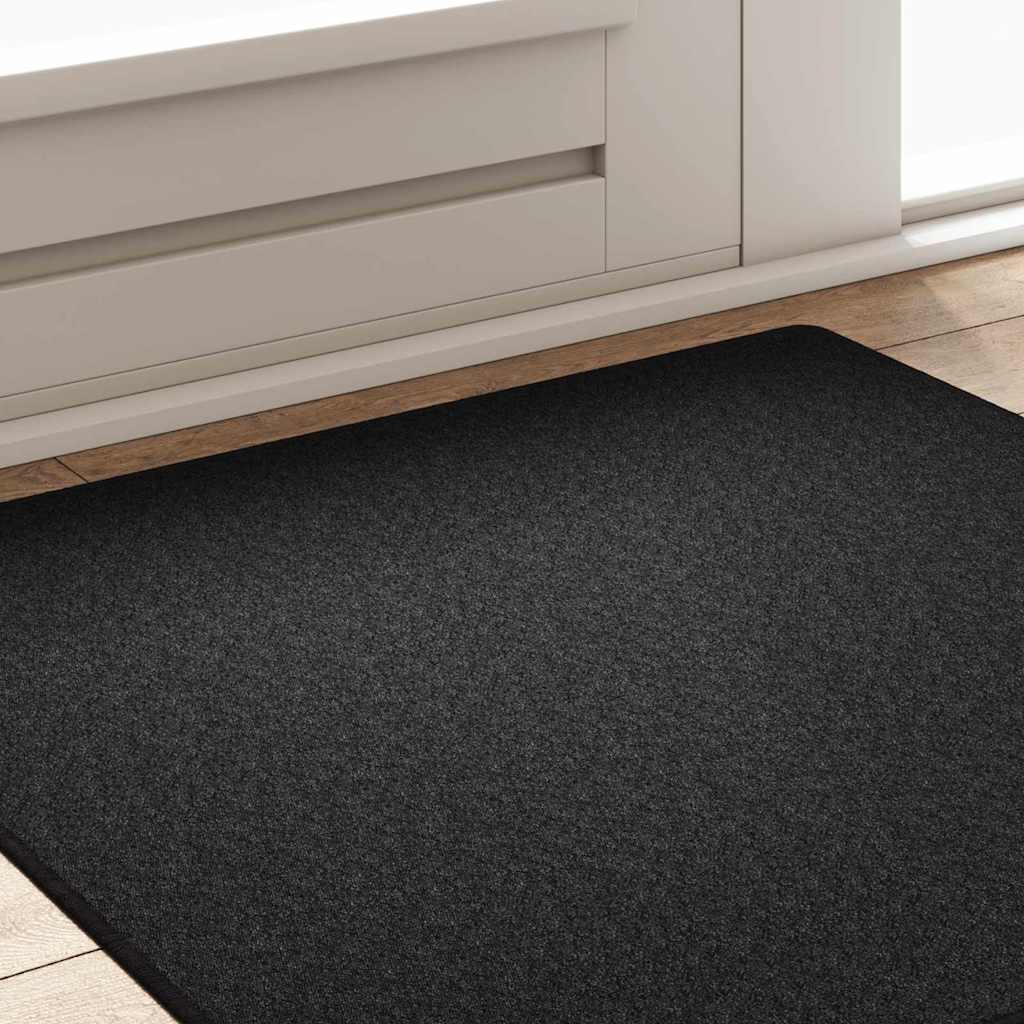 Teppichläufer Anthrazit 80 x 500 cm 100% Polypropylen