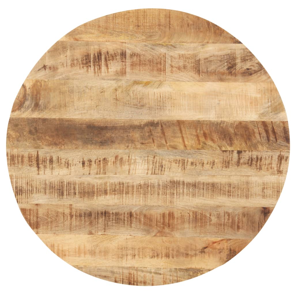 Tischplatte Massivholz Akazie Rund 15-16 mm 40 cm