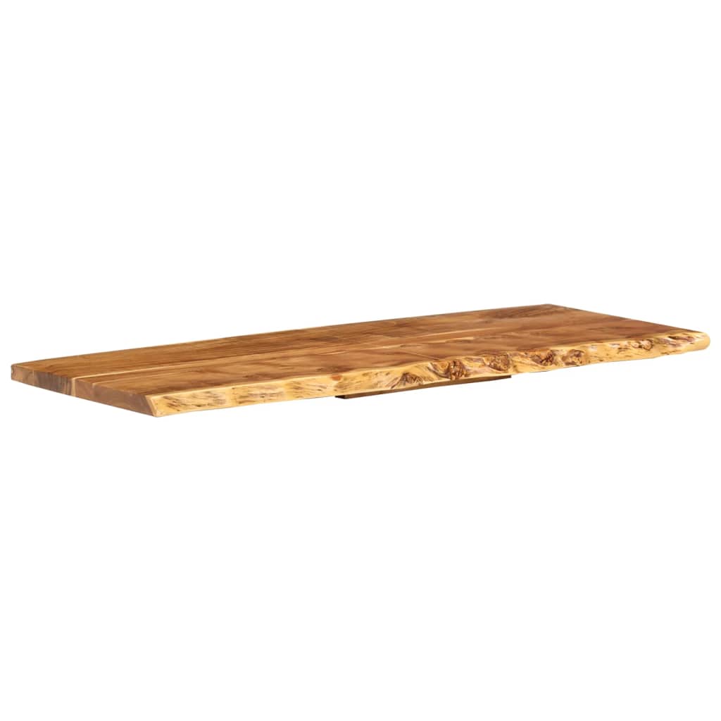 Badezimmer-Waschtischplatte Massivholz Akazie 100x52x2,5 cm