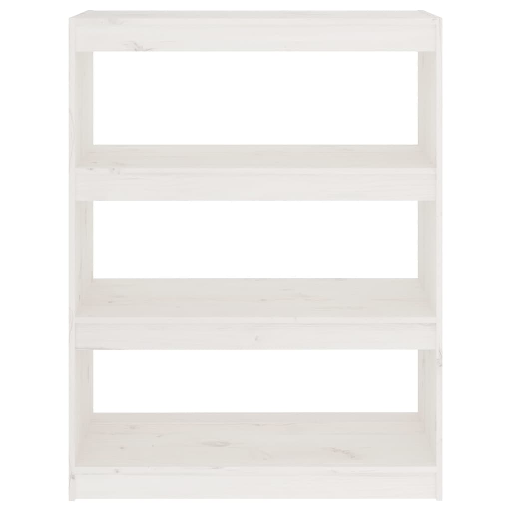 Bücherregal/Raumteiler 80x30x71,5 cm Massivholz Kiefer