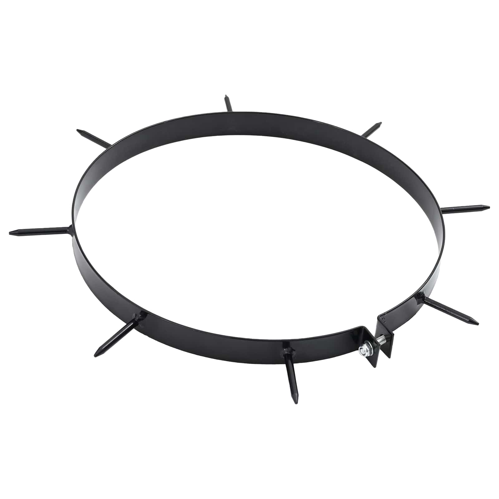 Rasenbelüfter-Klemmen mit Spikes 5 Stk. Ø 30 cm Stahl