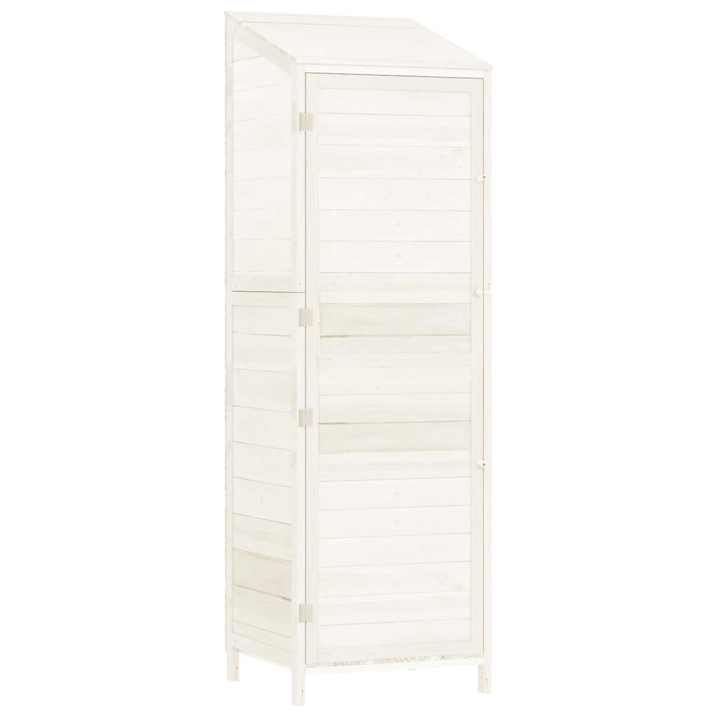 Geräteschuppen 55x52x174,5 cm Massivholz Tanne
