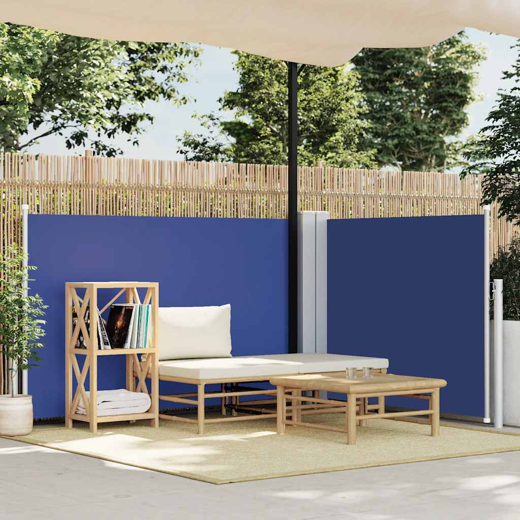 Ausziehbare Seitenmarkise 160×600 cm Braun