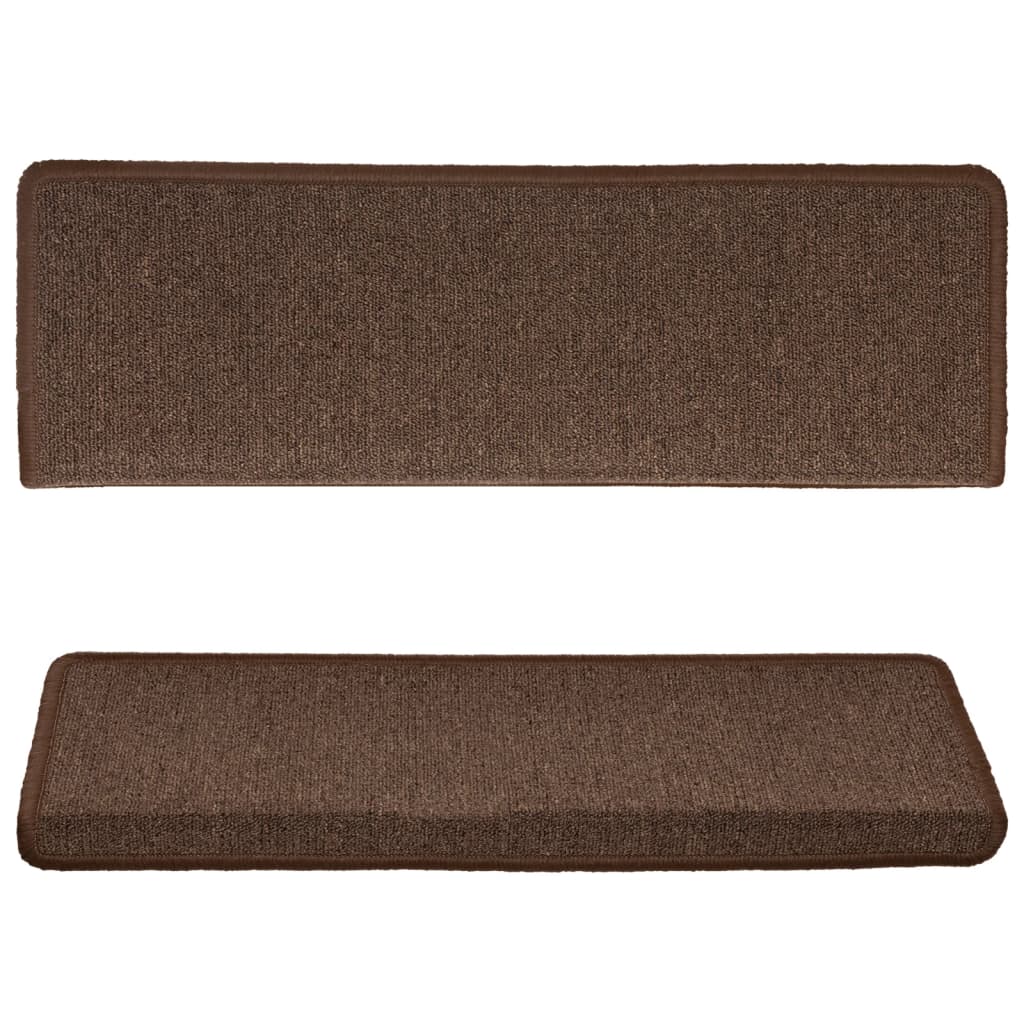 Stufenmatten 15 Stk. 65x21x4 cm Anthrazit Rechteckiger Rand