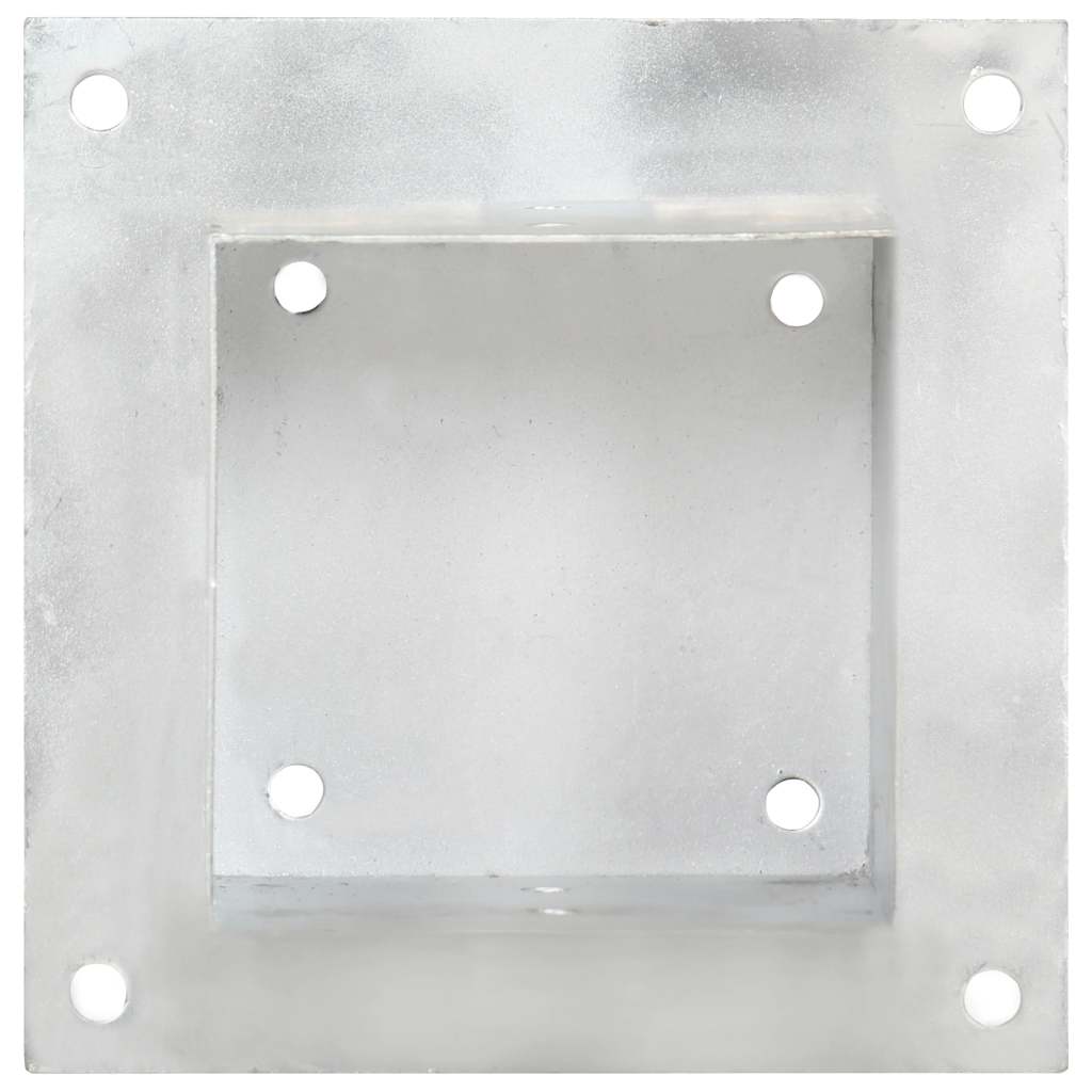 Pfostenanker 4 Stk. Verzinktes Metall 71 mm