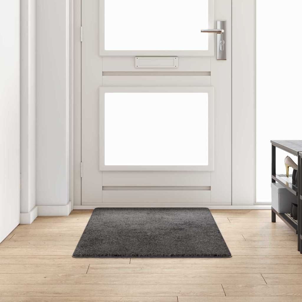 Teppichläufer Grau 50 x 100 cm 100% Polypropylen Tuft