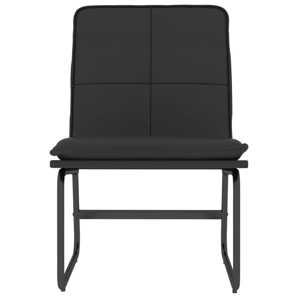 Loungesessel Creme 54x75x76 cm Kunstleder