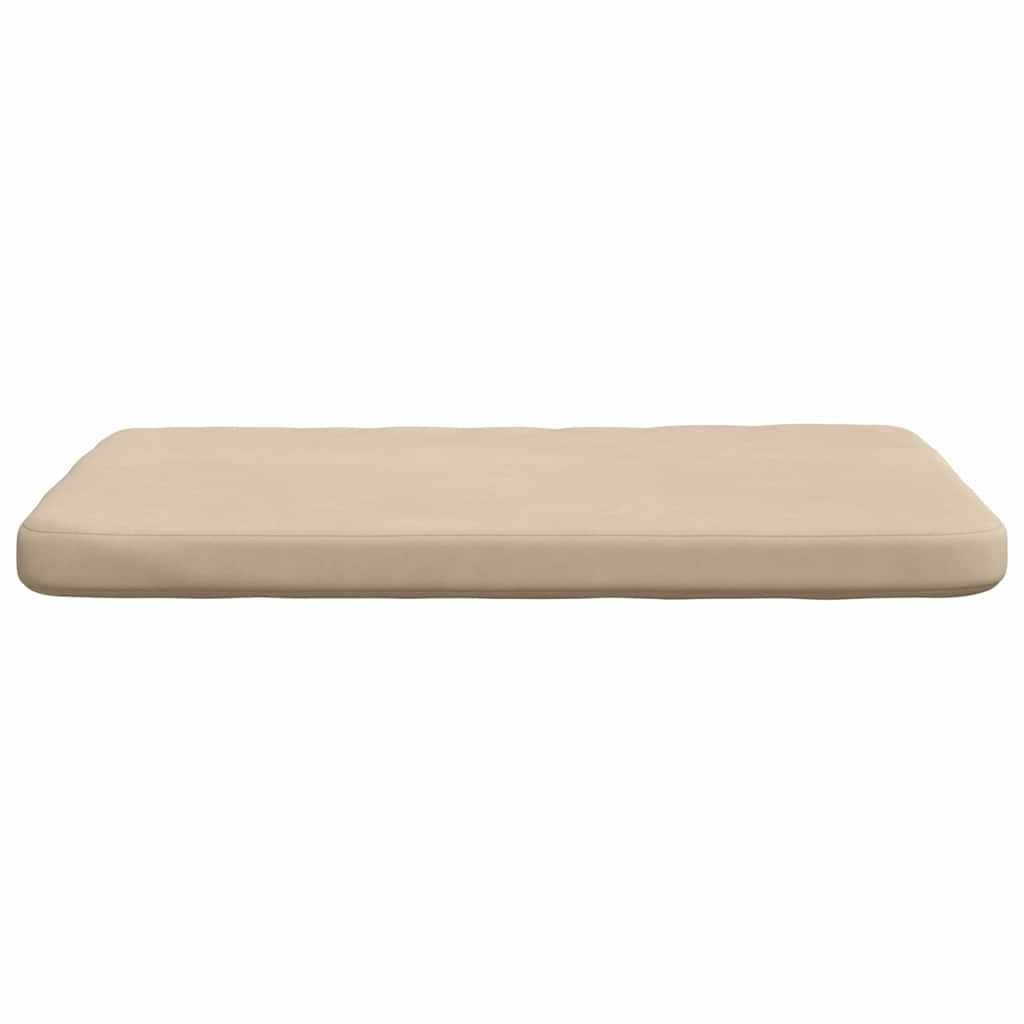 Sitzkissen 4 pcs Taupe 40 x 40 x 3 cm Mikrofaserstoff