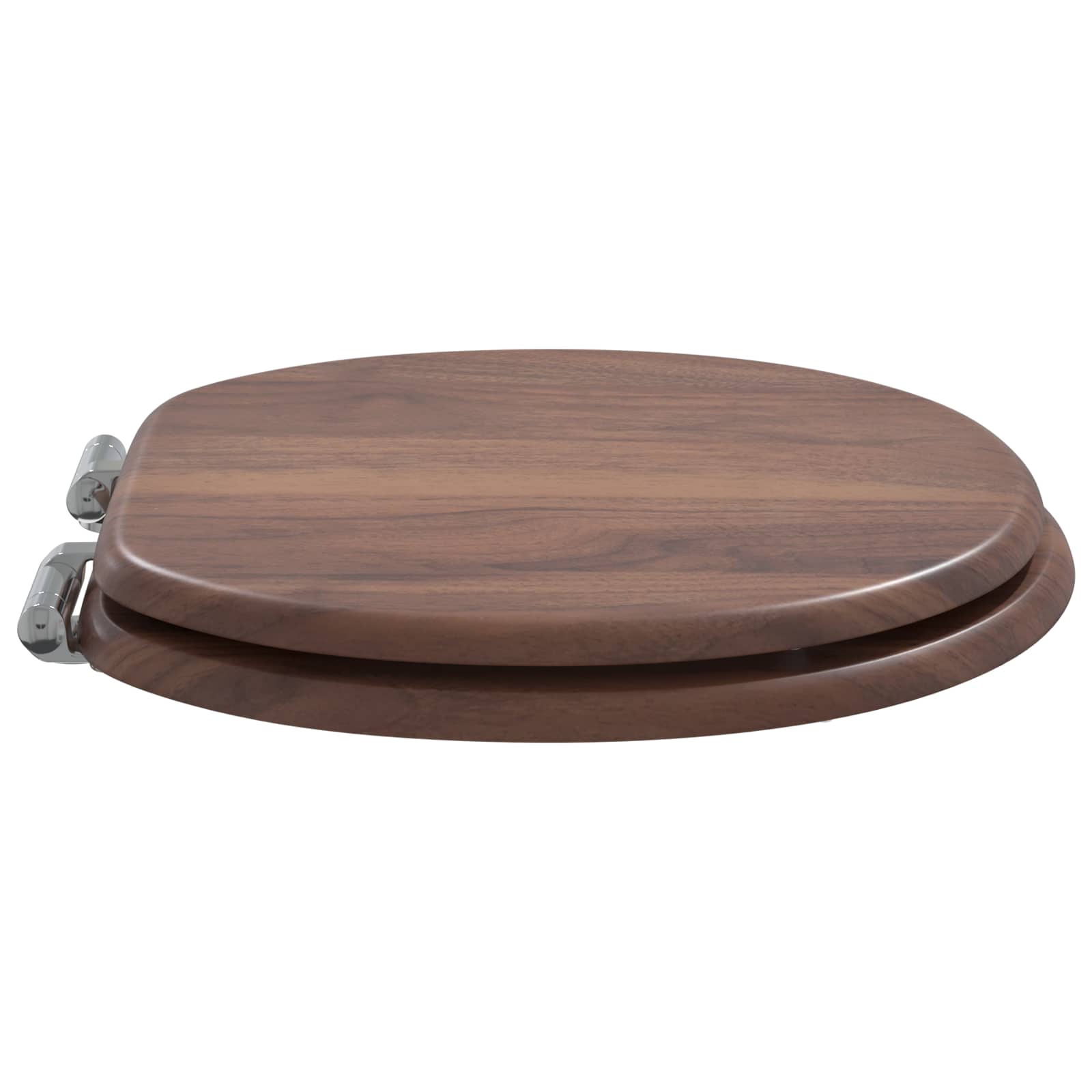 Toilettensitz MDF Deckel Schlichtes Design Weiß
