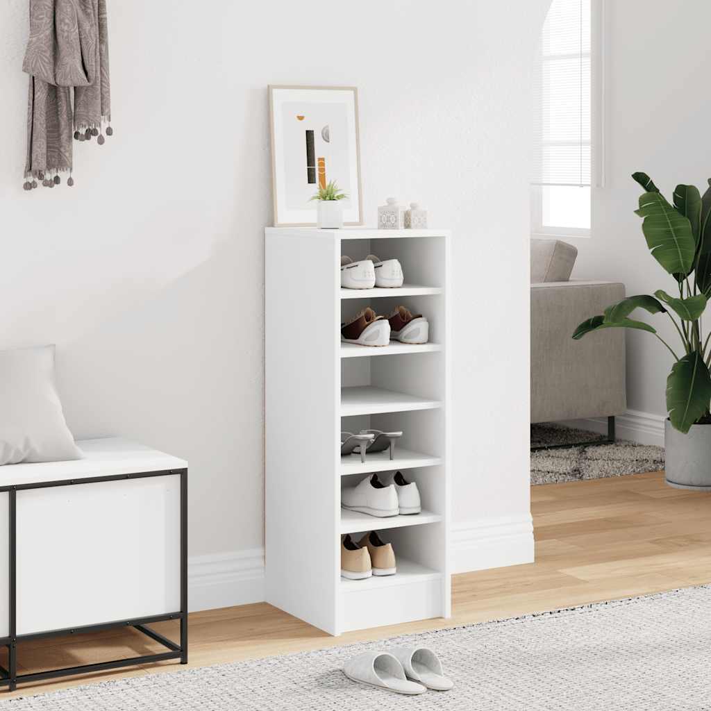 Schuhschrank Weiß 60x35x70 cm Holzwerkstoff