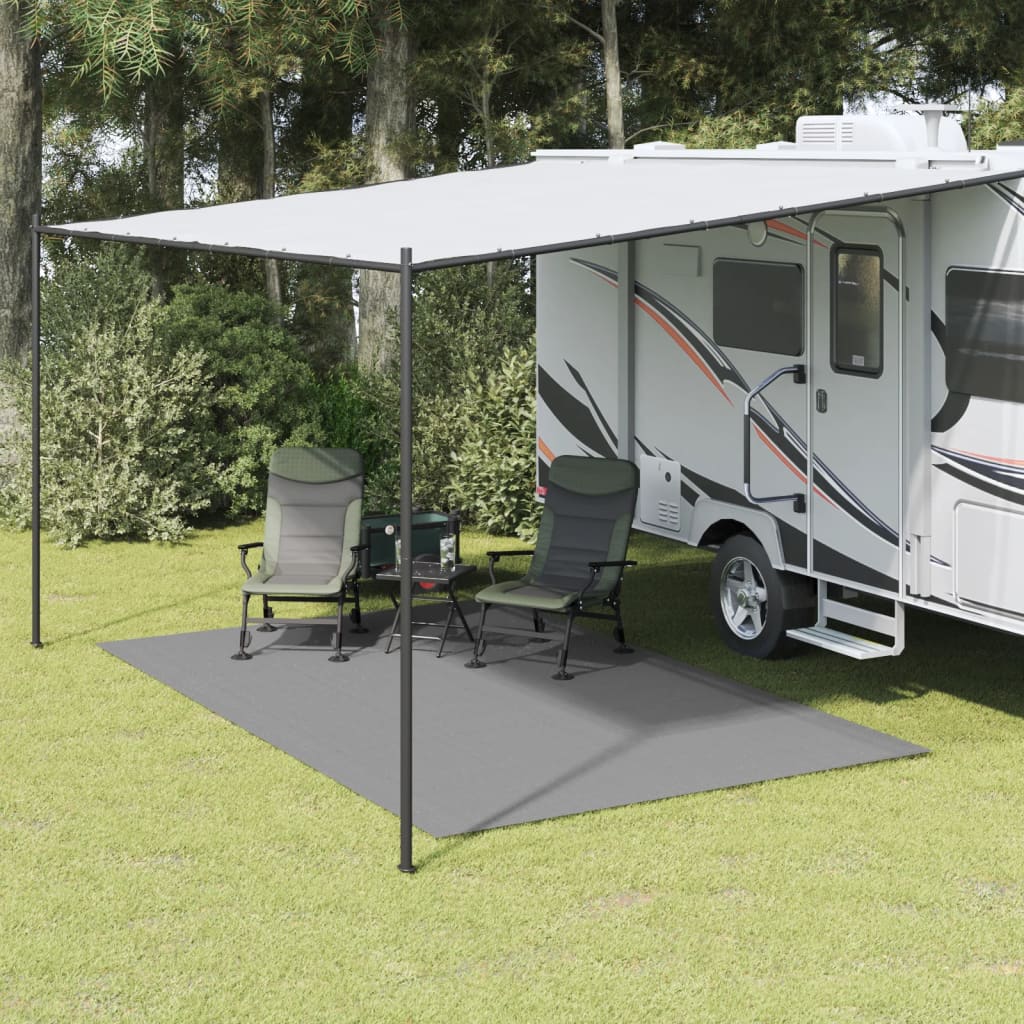 Zeltteppich Anthrazit 4x2 m